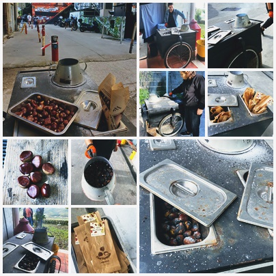 Assador de castanhas