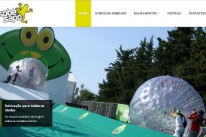 Novo site da Sobe Sapo
