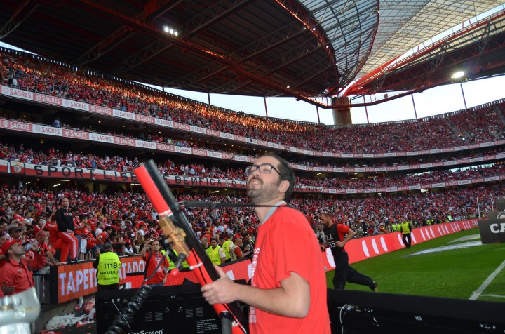 A Sobe Sapo no Estádio da Luz