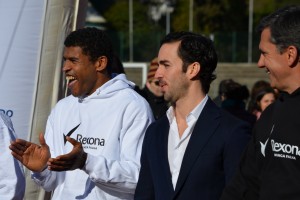 A Sobe Sapo na Inauguração da 1ª Escola Nacional de Atletismo Adaptado