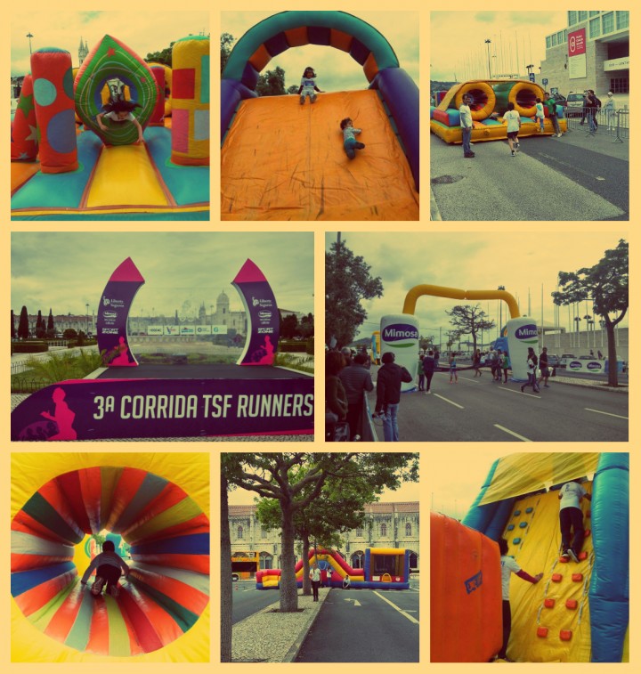 A Sobe Sapo na 1ª Corrida TSF Kids Race e a na 3ª Corrida TSF Runners.