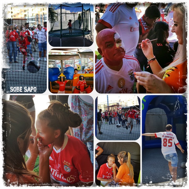 A Sobe Sapo no jogo Benfica vs V. Setúbal