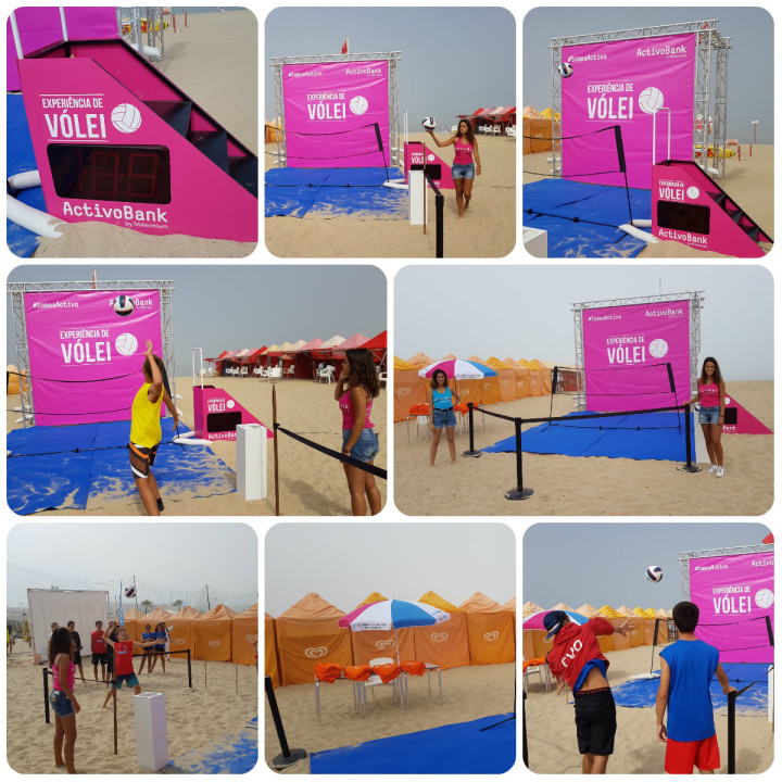 Ativação de marca no Campeonato Nacional de Gira-Praia em Espinho Ativação de marca no Campeonato Nacional de Gira-Praia em Espinho