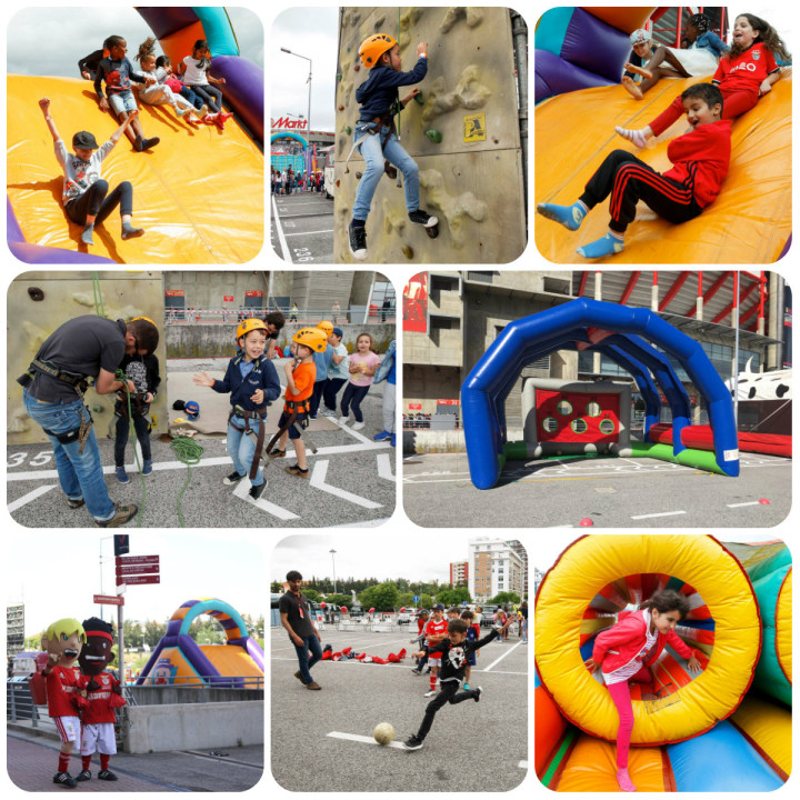 Dia do Mundial da Criança no Estádio do Sport Lisboa e Benfica