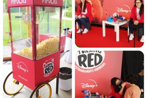 Apresentação do filme Turning Red