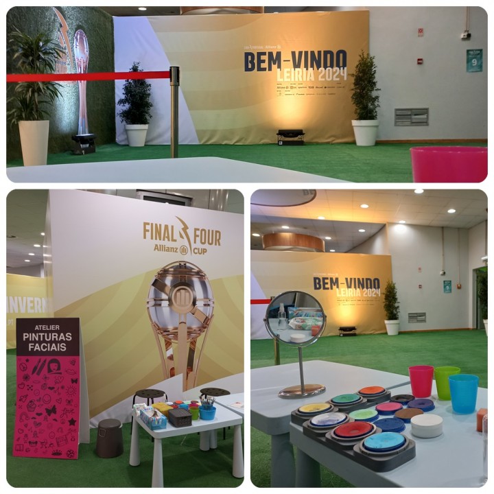 Sobe Sapo na Final Four com Pinturas Faciais Sobe Sapo na Final Four com Pinturas Faciais